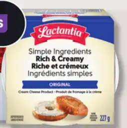 IGA LACTANTIA CREAM CHEESE offer
