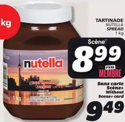 IGA NUTELLA SPREAD offer