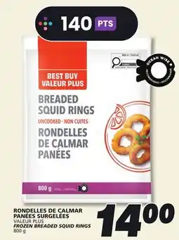 IGA VALEUR PLUS FROZEN BREADED SQUID RINGS offer
