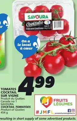 IGA SAVOURA COCKTAIL TOMATOES offer