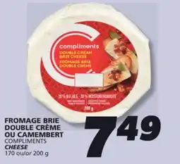 IGA COMPLIMENTS CHEESE offer
