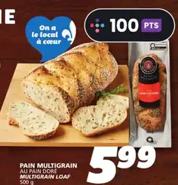 IGA AU PAIN DORÉ MULTIGRAIN LOAF offer