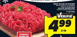 IGA MEDIUM GROUND BEEF offer