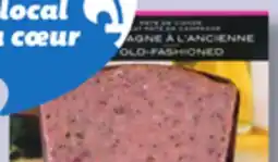 IGA PLAISIRS GASTRONOMIQUES MOUSSE OR TERRINE, COUNTRY STYLE PÂTÉ offer