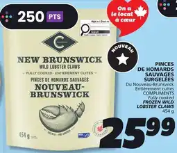 IGA FROZEN WILD LOBSTER CLAWS offer