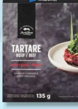 IGA LES CHARCUTIERS PORK SHOP FROZEN BEEF TARTARE offer