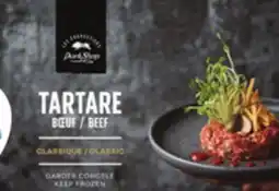 IGA FROZEN BEEF TARTARE offer