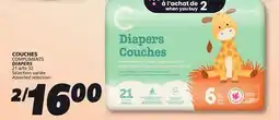 IGA COMPLIMENTS DIAPERS offer