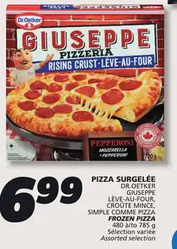 IGA DR.OETKER GIUSEPPE FROZEN PIZZA offer