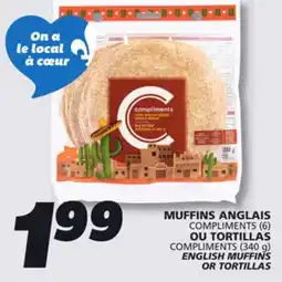 IGA COMPLIMENTS TORTILLAS offer
