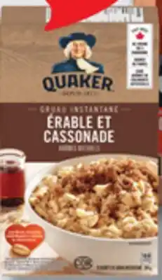 IGA QUAKER OATMEAL OR INSTANT OATMEAL offer