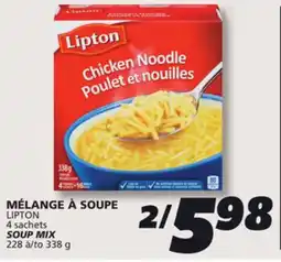 IGA LIPTON SOUP MIX offer