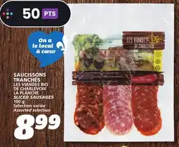 IGA LA PLANCHE SLICED SAUSAGES offer