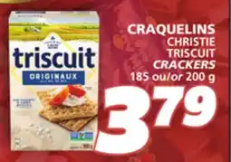 IGA CHRISTIE TRISCUIT CRACKERS offer