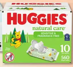 IGA HUGGIES WIPES FOR BABY offer
