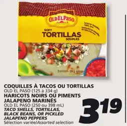 IGA OLD EL PASO TORTILLAS offer