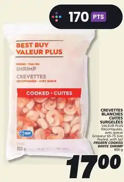 IGA FROZEN COOKED WHITE SHRIMP offer