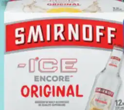 IGA SMIRNOFF ICE ALCOHOLIC MALT BEVERAGE offer