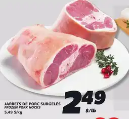 IGA FROZEN PORK HOCKS offer