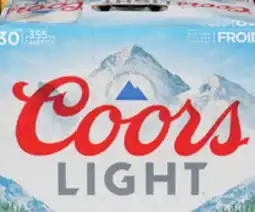 IGA COORS LIGHT BEER offer