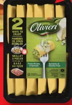 IGA OLIVIERI FRESH STUFFED PASTA offer