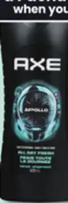 IGA AXE BODY OR HAIR CARE PRODUCTS offer