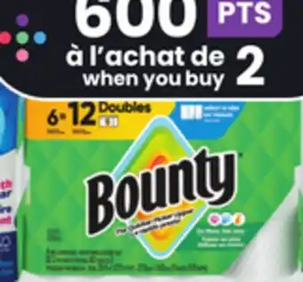 IGA BOUNTY BATHROOM TISSUE offer