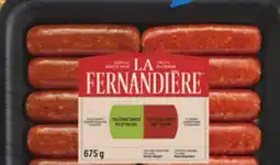 IGA LA FERNANDIÈRE FRESH SAUSAGE COMBO offer