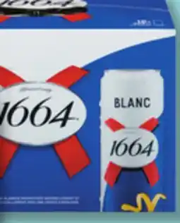 IGA KRONENBOURG 1664 BLANC BEER offer