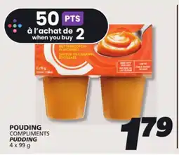 IGA COMPLIMENTS PUDDING offer
