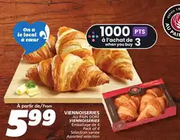 IGA AU PAIN DORÉ VIENNOISERIES offer