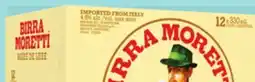 IGA BIRRA MORETTI BEER offer