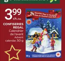 Proxim CONFISERIES REGAL Advent calendar offer