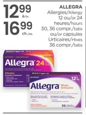 Proxim ALLEGRA Allergy offer