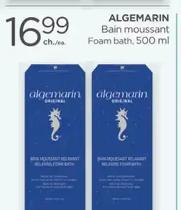 Proxim ALGEMARIN Foam bath offer