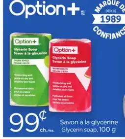 Proxim OPTION+ Glycerin soap offer