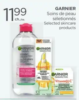 Proxim GARNIER Selected skincare products offer
