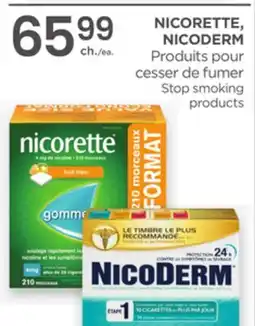 Proxim NICORETTE, NICODERM offer