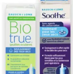 Proxim BAUSCH + LOMB Eye drops offer
