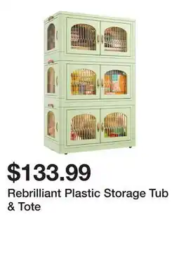 Wayfair Rebrilliant Plastic Storage Tub & Tote offer