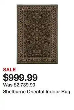 Wayfair Shelburne Oriental Indoor Rug offer
