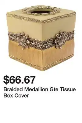 Wayfair Braided Medallion Gte Tissue Box Cover offer