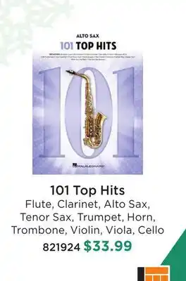 Long & McQuade 101 TOP HITS offer