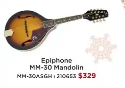 Long & McQuade EPIPHONE MM-30 MANDOLIN offer