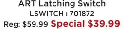 Long & McQuade ART LATCHING SWITCH offer