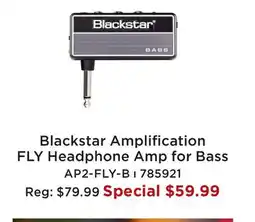 Long & McQuade BLACKSTAR AMPLIFICATION FLY HEADPHONE AMP FOR BASS offer