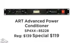 Long & McQuade ADVANCED POWER CONDITIONER offer
