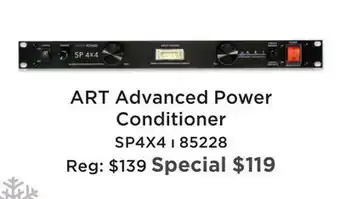 Long & McQuade ADVANCED POWER CONDITIONER offer