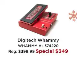 Long & McQuade DIGITECH WHAMMY offer