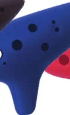 Long & McQuade ZEV PLASTIC OCARINA - BLUE offer